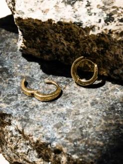 24/7 Hinge Hoops -The Mist Sale Store 247HingeHoops Gold ABLE