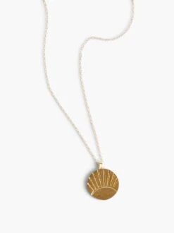 Stephanie Coin Necklace -The Mist Sale Store ABLE2511