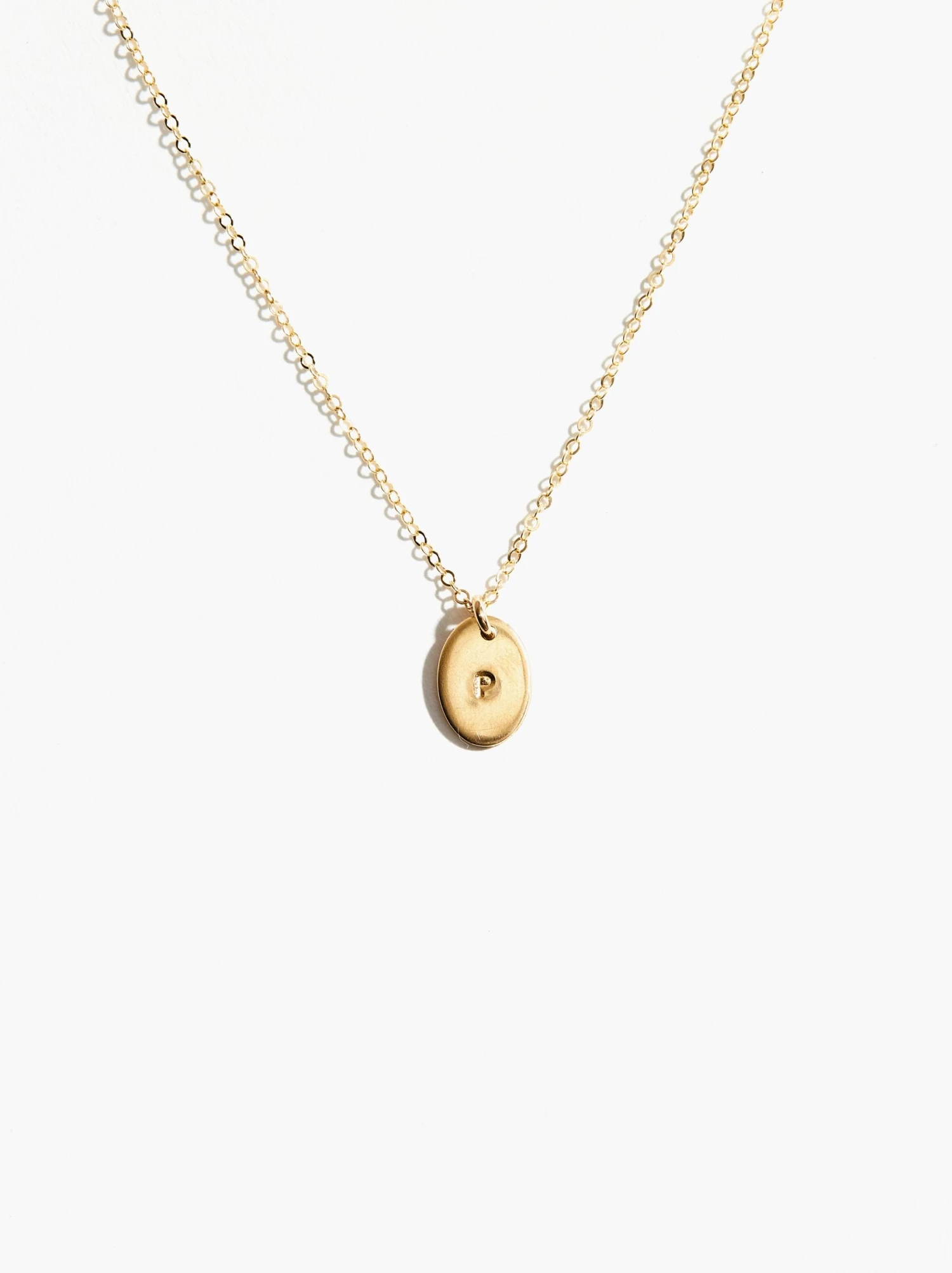 Dainty Initial Necklace 1 Dainty Initial Necklace