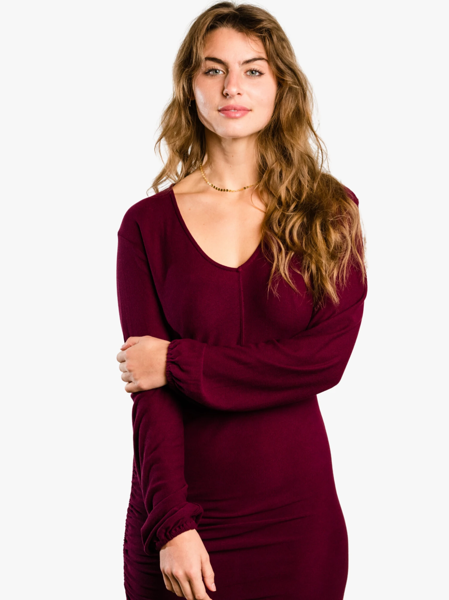 Addie Ruched Dress 2 Addie Ruched Dress - Image 2