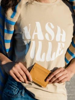 Alem Card Case -The Mist Sale Store AlemCardCase Cognac ABLE 1