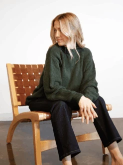 Alexandria Tunic Sweater 13 Alexandria Tunic Sweater -The Mist Sale Store AlexandriaTunic AlpineGreen Able 6
