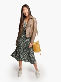 Amelia Button Front Dress -The Mist Sale Store Amelia Button Front Dress floral1