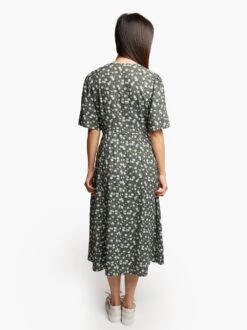 Amelia Button Front Dress -The Mist Sale Store Amelia Button Front Dress floral4