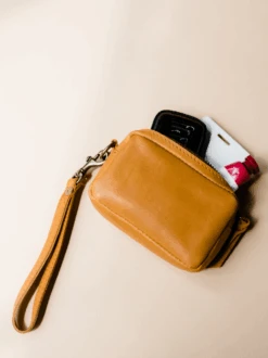 Amy Card Wallet -The Mist Sale Store AmyCardWallet Cognac ABLE 2