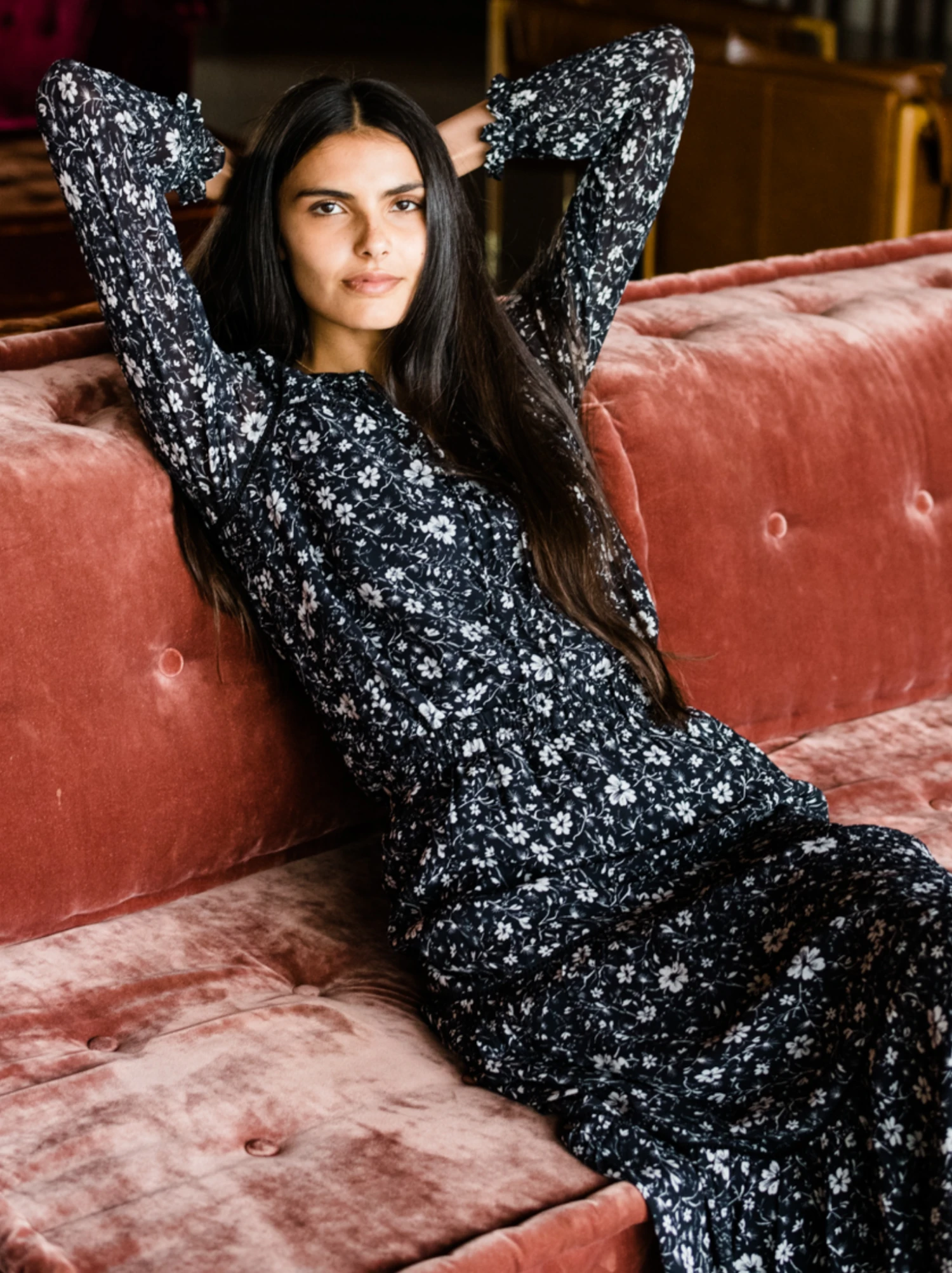 Annette Tie Blouse 2 Annette Tie Blouse - Image 2