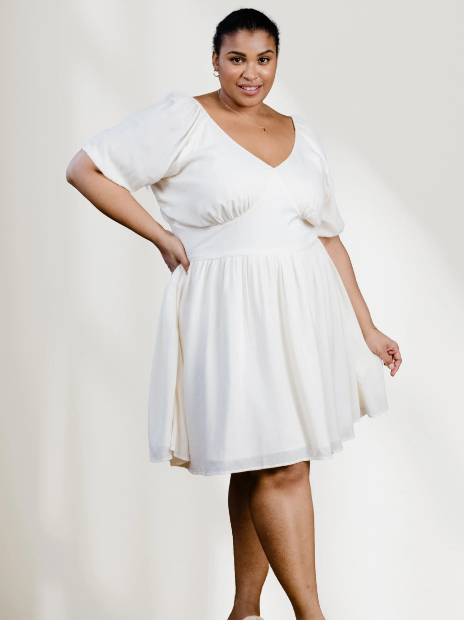 Arden Ruched Mini Dress 2 Arden Ruched Mini Dress - Image 2
