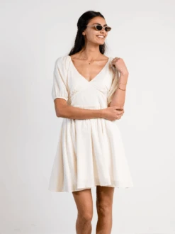 Arden Ruched Mini Dress