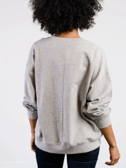 Ashlee Oversized Sweatshirt -The Mist Sale Store AshleeSweatshirt Grey ABLE 4