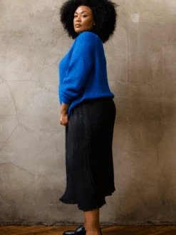 Bessie Pleated Skirt -The Mist Sale Store BessiePleatedSkirt Black ABLE 2