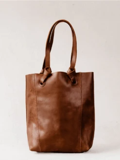 Cait Knotted Tote 14 Cait Knotted Tote -The Mist Sale Store CaitKnottedTote Whiskey ABLE