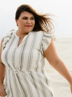 Caralyn Dress 6 Caralyn Dress -The Mist Sale Store CaralynDress2 WhiteGrayStripe able lifestyle