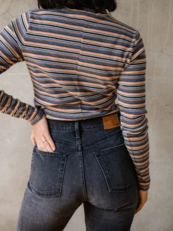 Chelsie Classic High Rise Straight 15 Chelsie Classic High Rise Straight -The Mist Sale Store ChelsieClassicHighRiseStraight WashedBlack ABLE 3