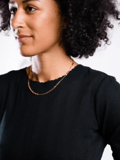 Coin Chain Necklace -The Mist Sale Store CoinChainNecklace Gold ABLE 2