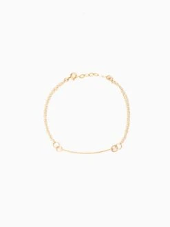Double Link Vantage Bracelet -The Mist Sale Store DoubleLinkBracelet Gold ABLE 3