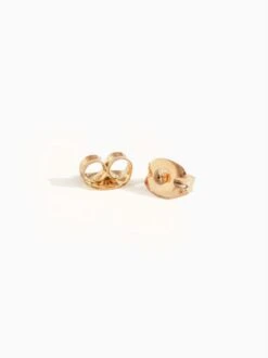 Droplet Hoops -The Mist Sale Store EarringBack Gold ABLE