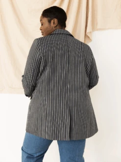 Elma Structured Blazer 9 Elma Structured Blazer -The Mist Sale Store ElmaStructuredBlazer MidnightWhiteMultiStripe ABLE 4