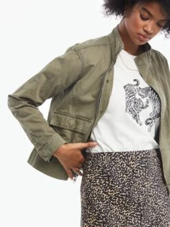 Mallory Infantry Jacket 19 Mallory Infantry Jacket -The Mist Sale Store F20 Mallory Infantry Jacket Side