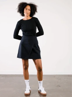 Micayla Wrap Mini Skirt -The Mist Sale Store Fall2024 80