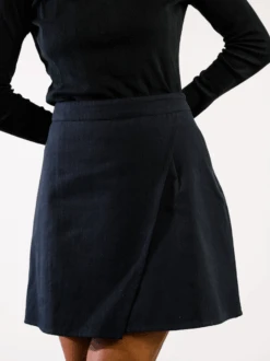 Micayla Wrap Mini Skirt -The Mist Sale Store Fall2024 81