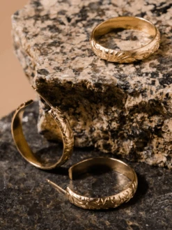 Filigree Hoops -The Mist Sale Store FiligreeHoops Gold ABLE 2