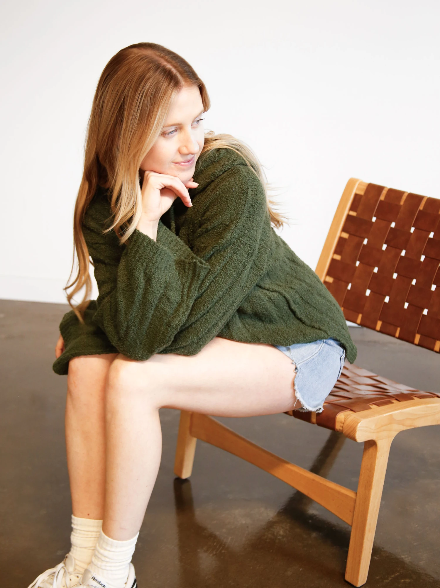 Harlow Boucle Sweater Hoodie 7 Harlow Boucle Sweater Hoodie - Image 7