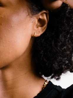 Harp Hinge Hoops 7 Harp Hinge Hoops -The Mist Sale Store HarpHingeEarrings Gold Able 1