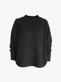 Harriet Slouchy Sweater 12 Harriet Slouchy Sweater -The Mist Sale Store HarrietSlouchySweater Black Able 5