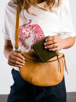 Helina Small Zip-Around Wallet -The Mist Sale Store HelinaSmallWallet Moss ABLE 2