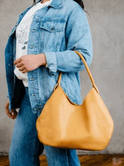 Jackee Shoulder Bag -The Mist Sale Store JackeeShoulderBag Cognac ABLE 2