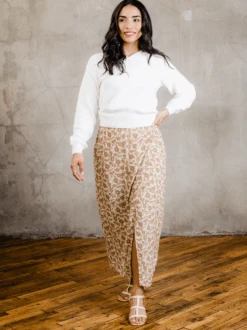 Jianna Wrap Maxi Skirt -The Mist Sale Store JiannaWrapMaxiSkirt Floral Able 5