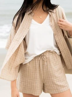 Jordan Easy Short -The Mist Sale Store JordanEasyShort TanGrid able lifestyle