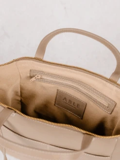 Lari Zip-Top Crossbody 11 Lari Zip-Top Crossbody -The Mist Sale Store LariCrossbody PebbledDriftwood Able 3