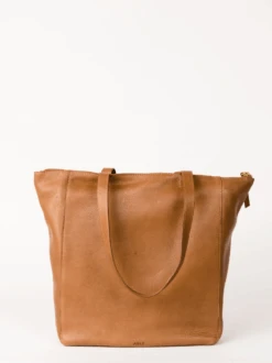 Lari Zip-Top Tote -The Mist Sale Store LariTote PebbledWhiskey Able 3