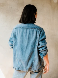 Lennon Boyfriend Jacket 10 Lennon Boyfriend Jacket -The Mist Sale Store LennonBoyfriendJacket LightWash ABLE 4
