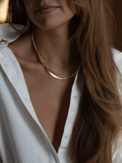 Lizzy Necklace -The Mist Sale Store LizzyNecklace TwoTone ABLE 2