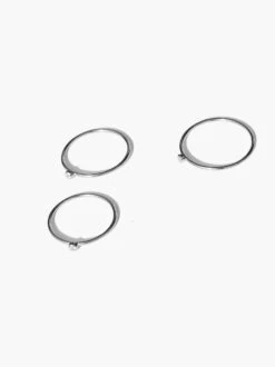 Luz Petite Ring Set -The Mist Sale Store LuzPetiteRingSetSilver01