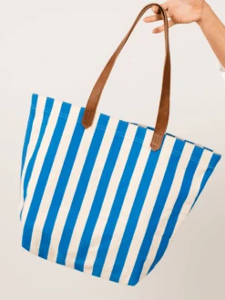 Mandrell Cabana Striped Tote