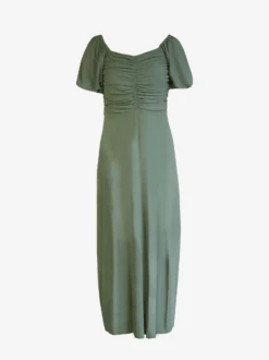 Millie Puff Sleeve Midi Dress 17 Millie Puff Sleeve Midi Dress -The Mist Sale Store MillieDress SageGreen ABLE 5