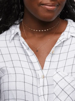 Mini Pendant Necklace -The Mist Sale Store MiniPendantNecklace Gold ABLE 1