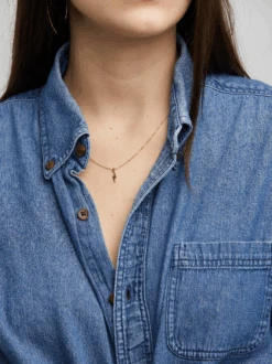 Mini Pendant Necklace -The Mist Sale Store MiniPendantNecklace Gold ABLE 3