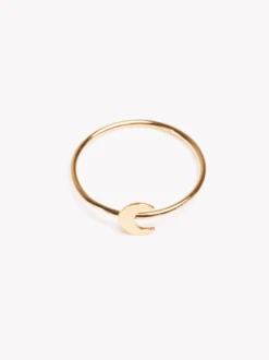 Moon Stacking Ring -The Mist Sale Store MoonStackingRing Gold ABLE 3