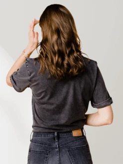 Nashville Graphic Tee -The Mist Sale Store NashvilleGraphicTee WashedBlack ABLE 13