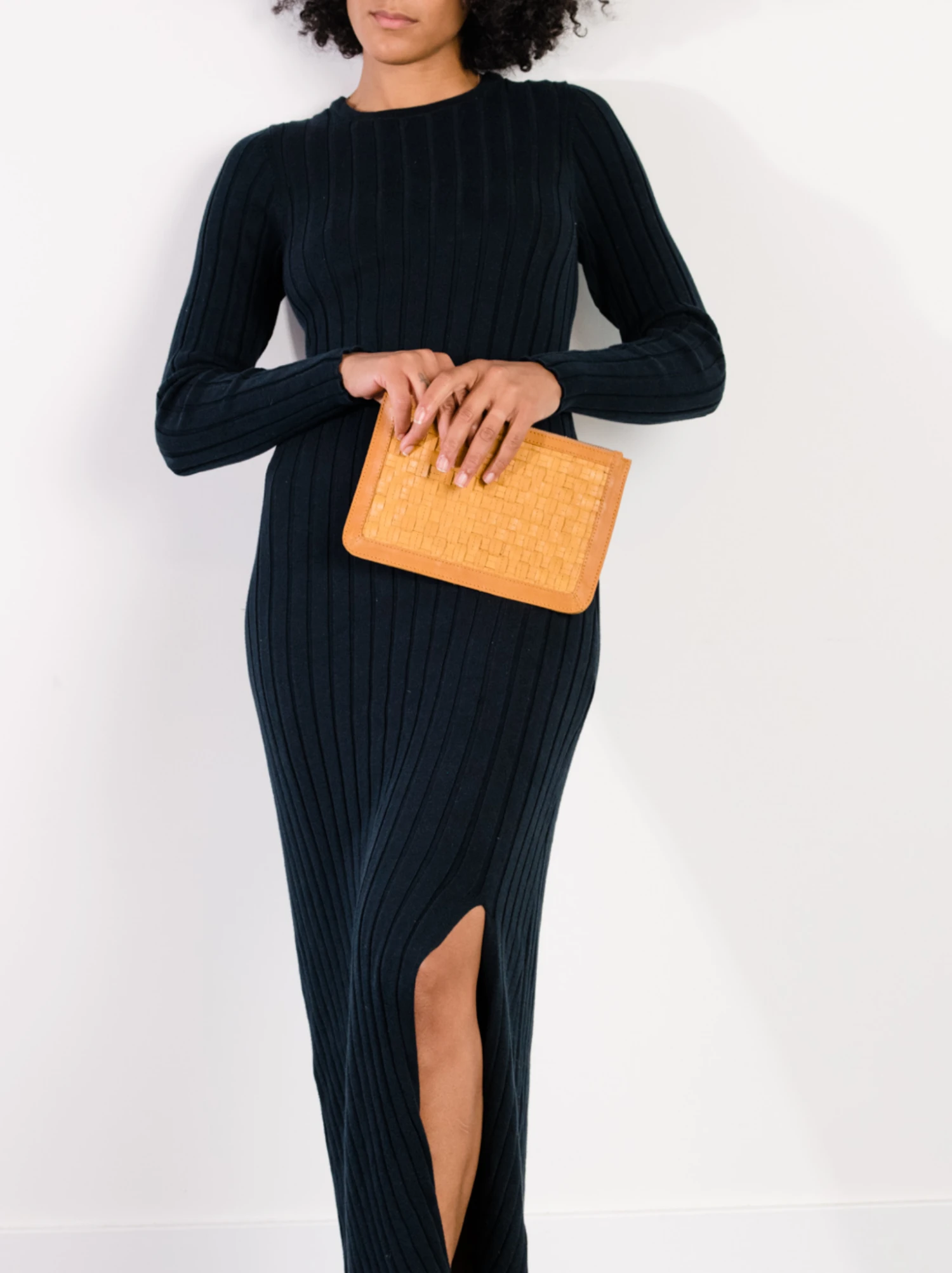 Nesmia Basketweave Clutch 2 Nesmia Basketweave Clutch - Image 2