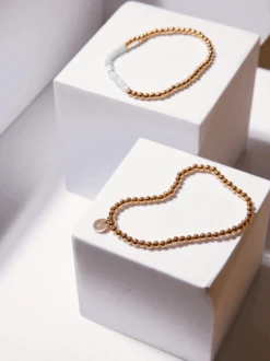 Oasis Beaded Bracelet -The Mist Sale Store OasisBeadedBracelet GoldOpal ABLE 3