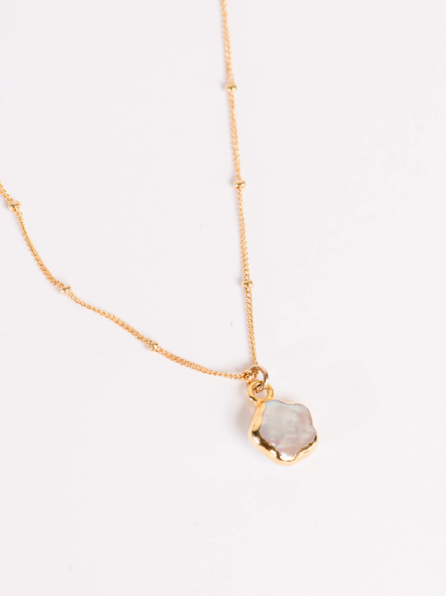 Pearl Flower Necklace 4 Pearl Flower Necklace - Image 4