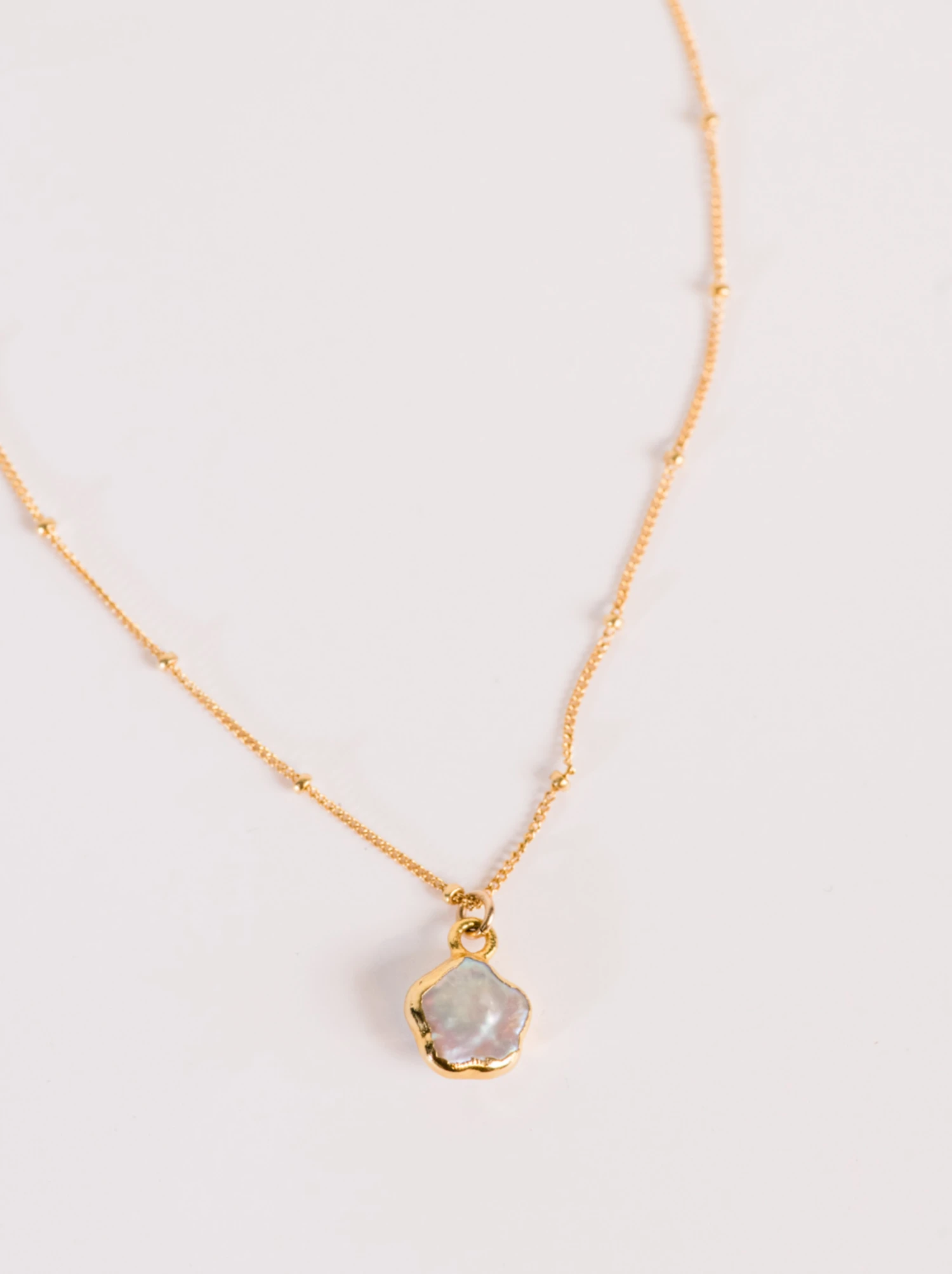 Pearl Flower Necklace 1 Pearl Flower Necklace