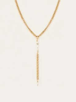 Pearl Lariat Necklace