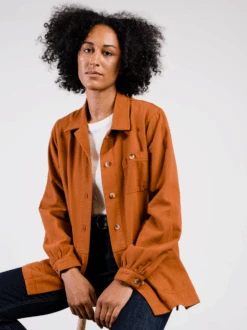 Phyllis Utility Shacket 18 Phyllis Utility Shacket -The Mist Sale Store PhyllisShacket MochaBisque ABLE