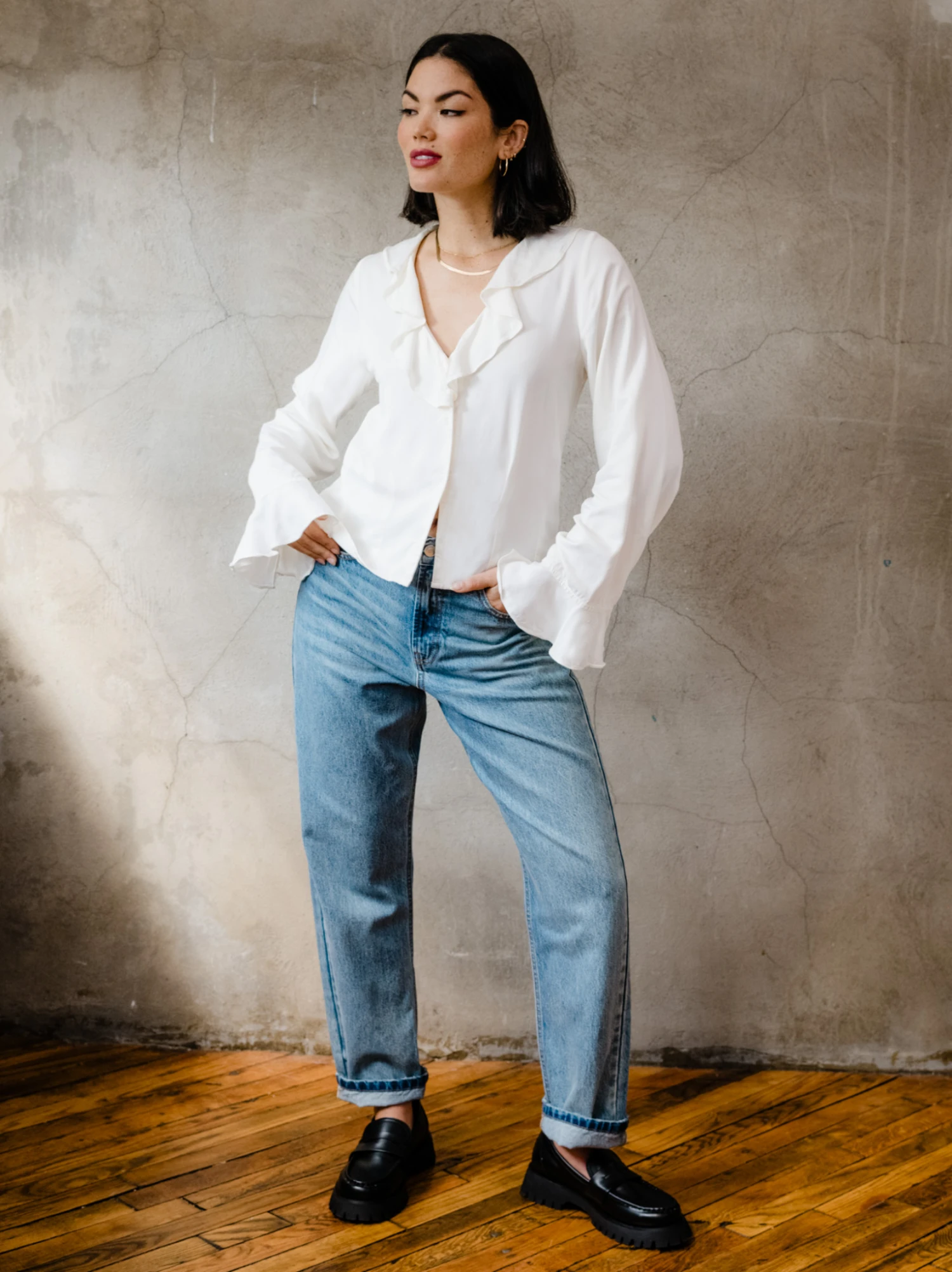 Quincy Ruffle Blouse 4 Quincy Ruffle Blouse - Image 4